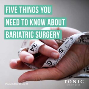 bariatric surgery tonic weight loss