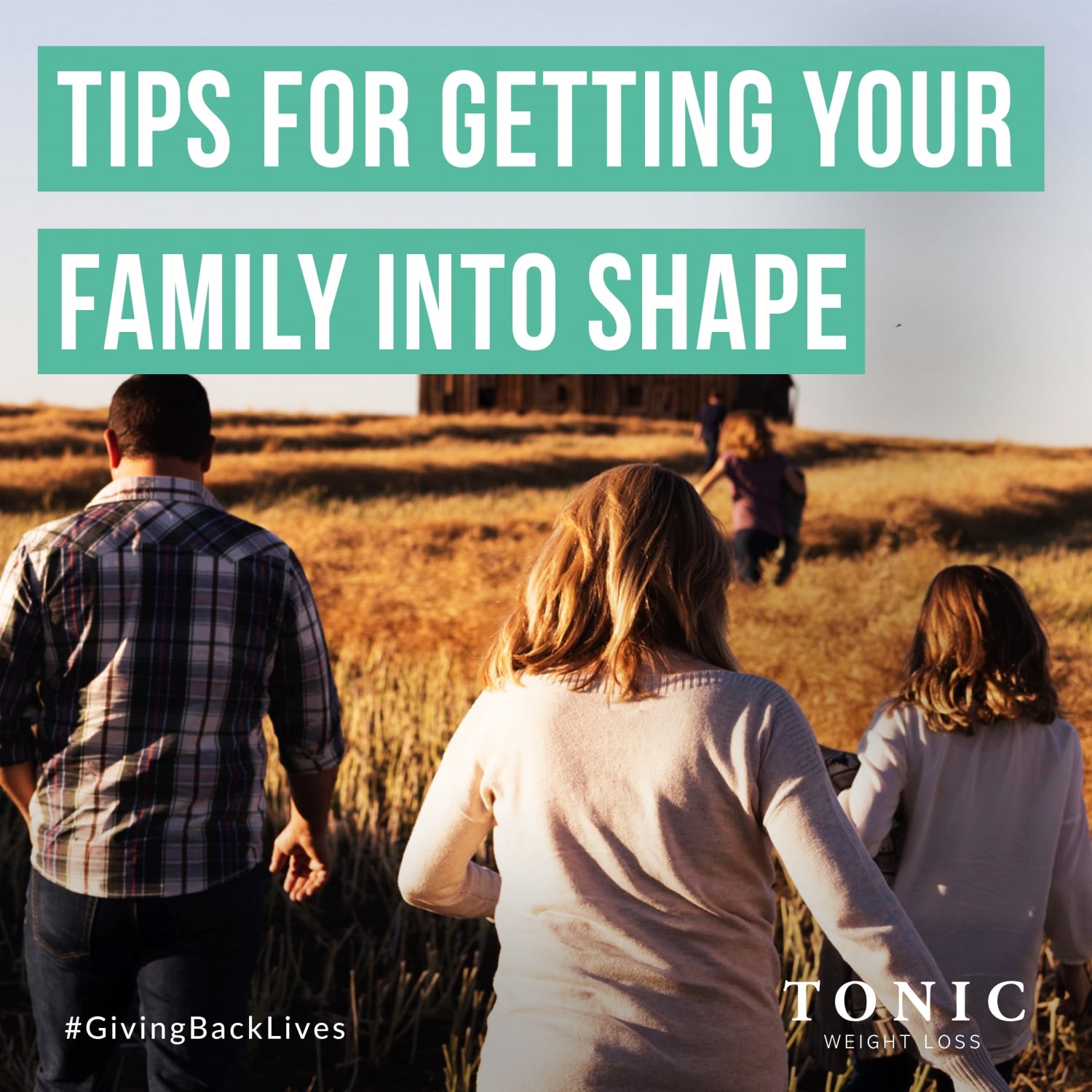 Tips for Getting Your Family into Shape