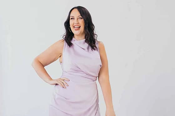 Kirsten after her gastric bypass treatment.