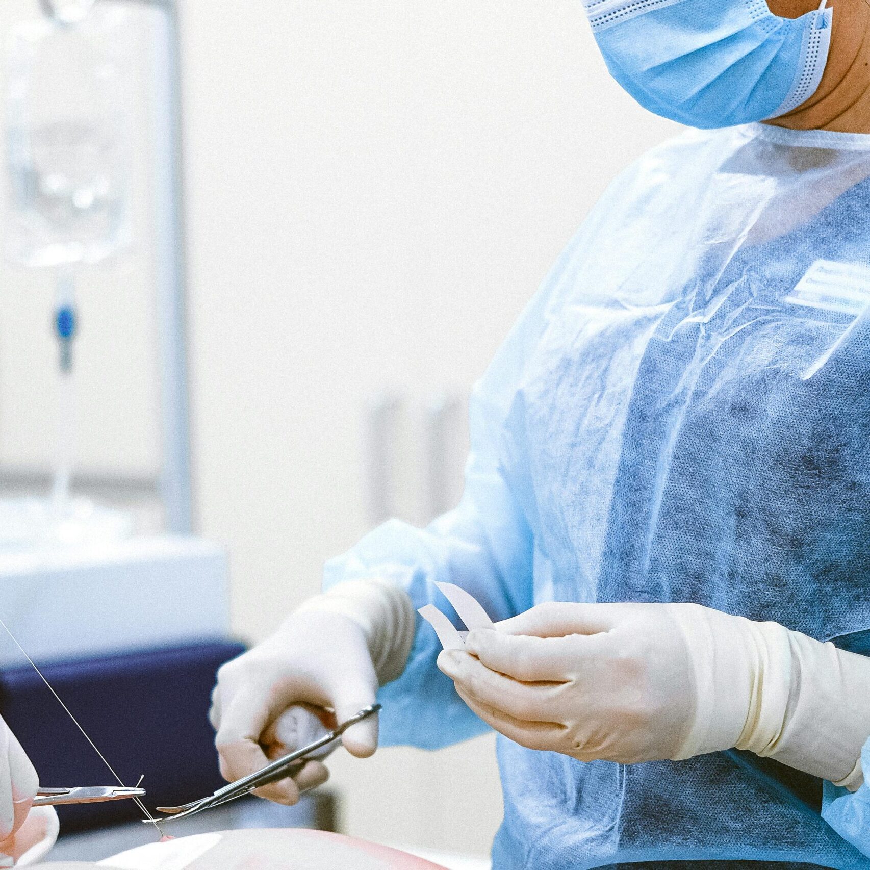 surgeon operating