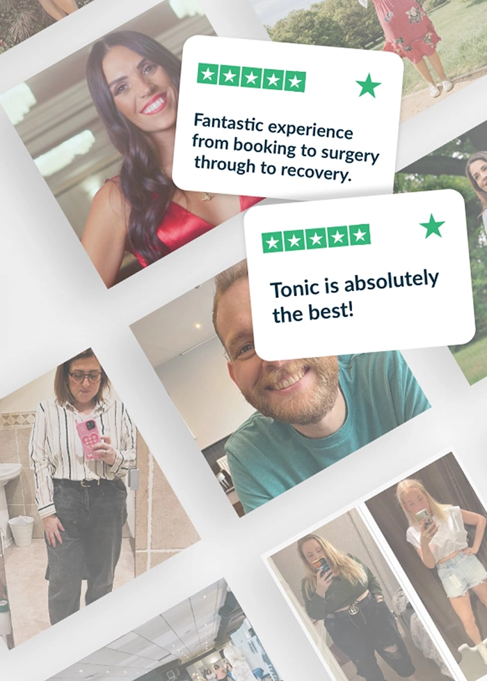 Graphic of Multiple Tonic Weight Loss Reviews
